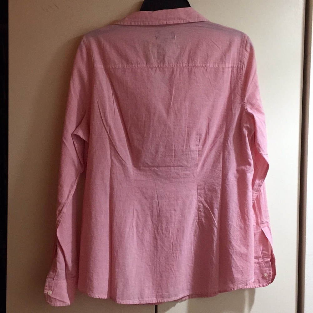 Gap boyfriend fit button down shirt, size L - Picture 4 of 8